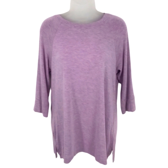 Honeydew 3/4 Sleeve Purple Top Size S - Picture 1 of 5